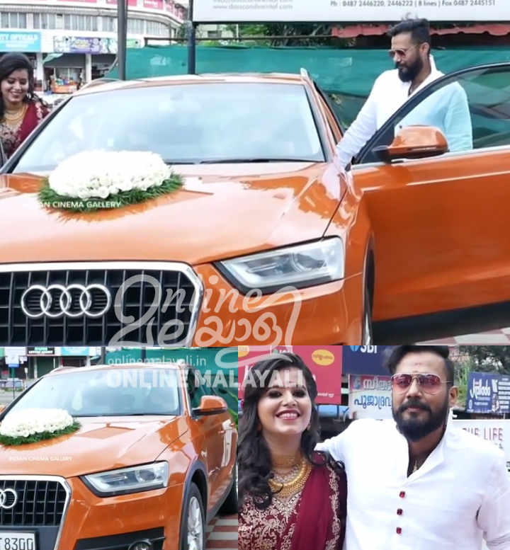 Actor bala with elizabeth udayan